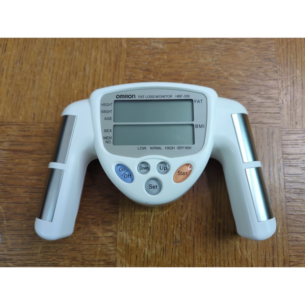 Omron HBF-306 Fat Loss Monitor BMI Tester Body Fat Analyzer - Tested